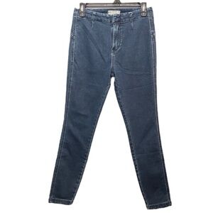 Free People Skinny Jeans Button and 2 Hook and Bar Closures Blue Women’s Size 29